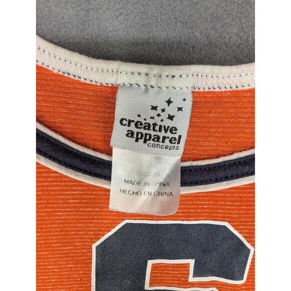 Syracuse Est. 1870 Orange Jersey Tank Creative Apparel 2XL - Picture 4 of 6